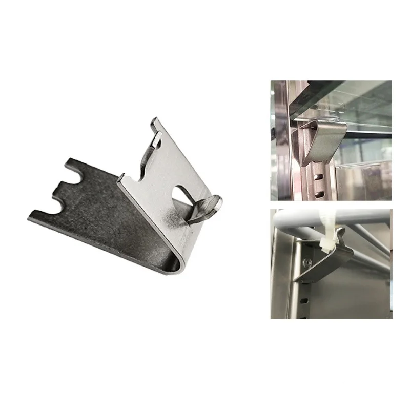 Commercial Freezer Shelf Clips Stainless Steel Refrigerator 