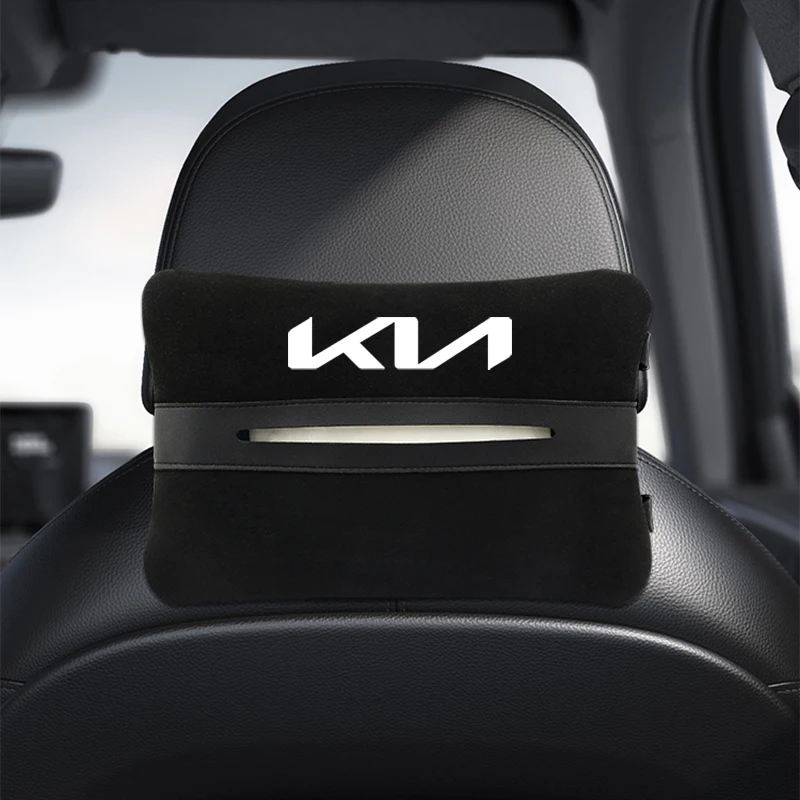Автомобильная коробка для салфеток KIA подвесной держатель на спинку сиденья