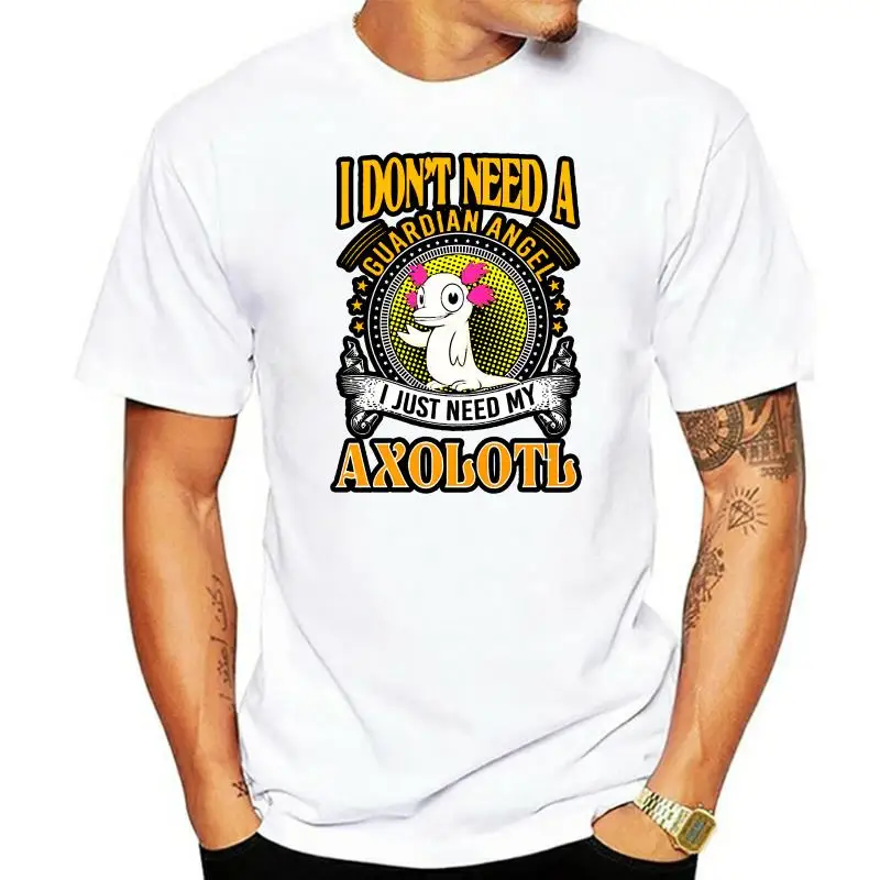 

Мужская футболка AXOLOTL A Guardian Angel, женская и Мужская футболка