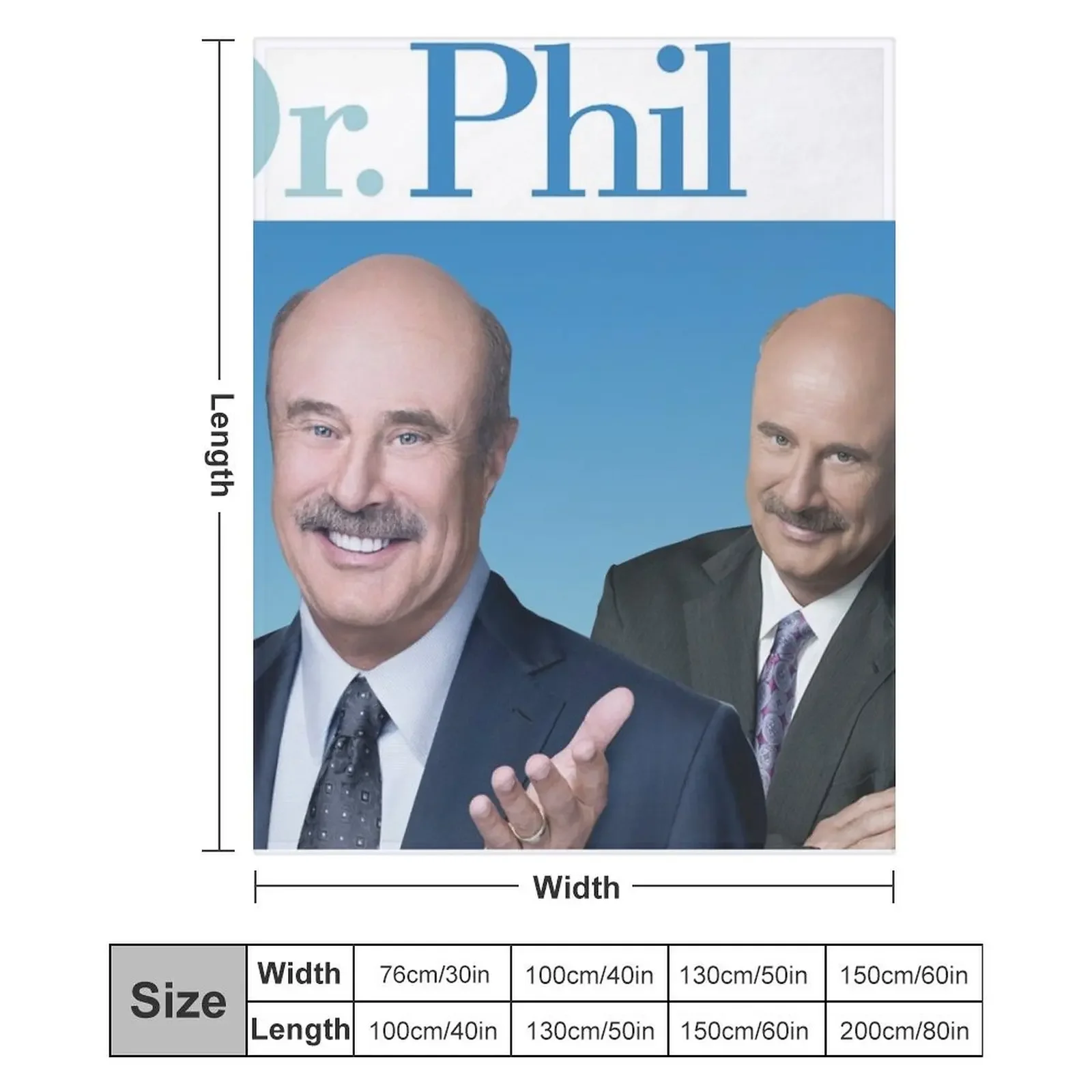 Пушистое одеяло Dr. Phil