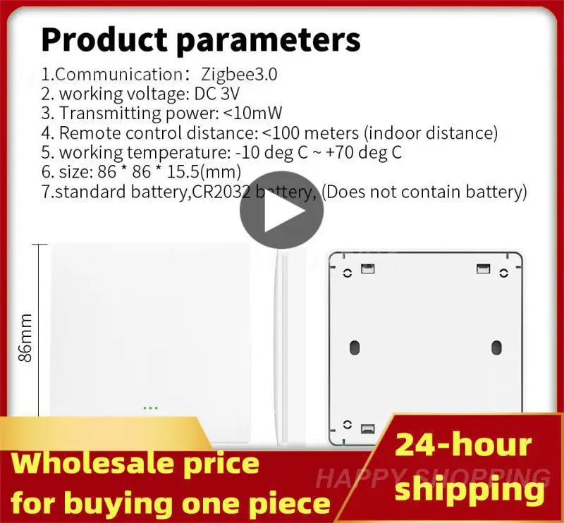 

Умный выключатель Tuya Zigbee, автоматизация с приложением, с 9 режимами работы, поддержка Alexa Home