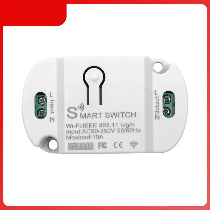 

Mini Wireless Switches Smart Life Wifi 10a Breaker Module Work With Alexa Google Home Tuya Smart Switch Timer Smart Home