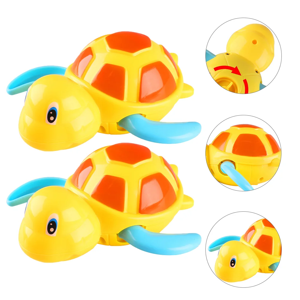 

Toy Toys Bath Baby Tortoise Bathtub Swimmingclockwork Bathing Turtlewind Kids Animal Tub Pool Floating Water Time Toddlers Chain