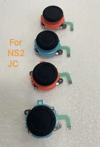 5 шт. для Nintendo Switch 2, замена для NS2, оригинальный 3D-аналоговый джойстик, кнопка джойстика