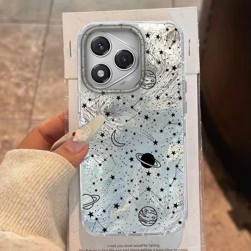 Фото Чехол для телефона Honor 400 200 Pro Migic6 7 5 70 Lite 90 Smart X9b X8b X8c X9a X9c X7c X8a X7B 5G Space Starry Sky Vortex с узором №1