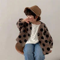 girls babys kids coat jacket outwear 2022 charming thicken spring autumn overcoat top outdoor teenagers cotton childrens cloth