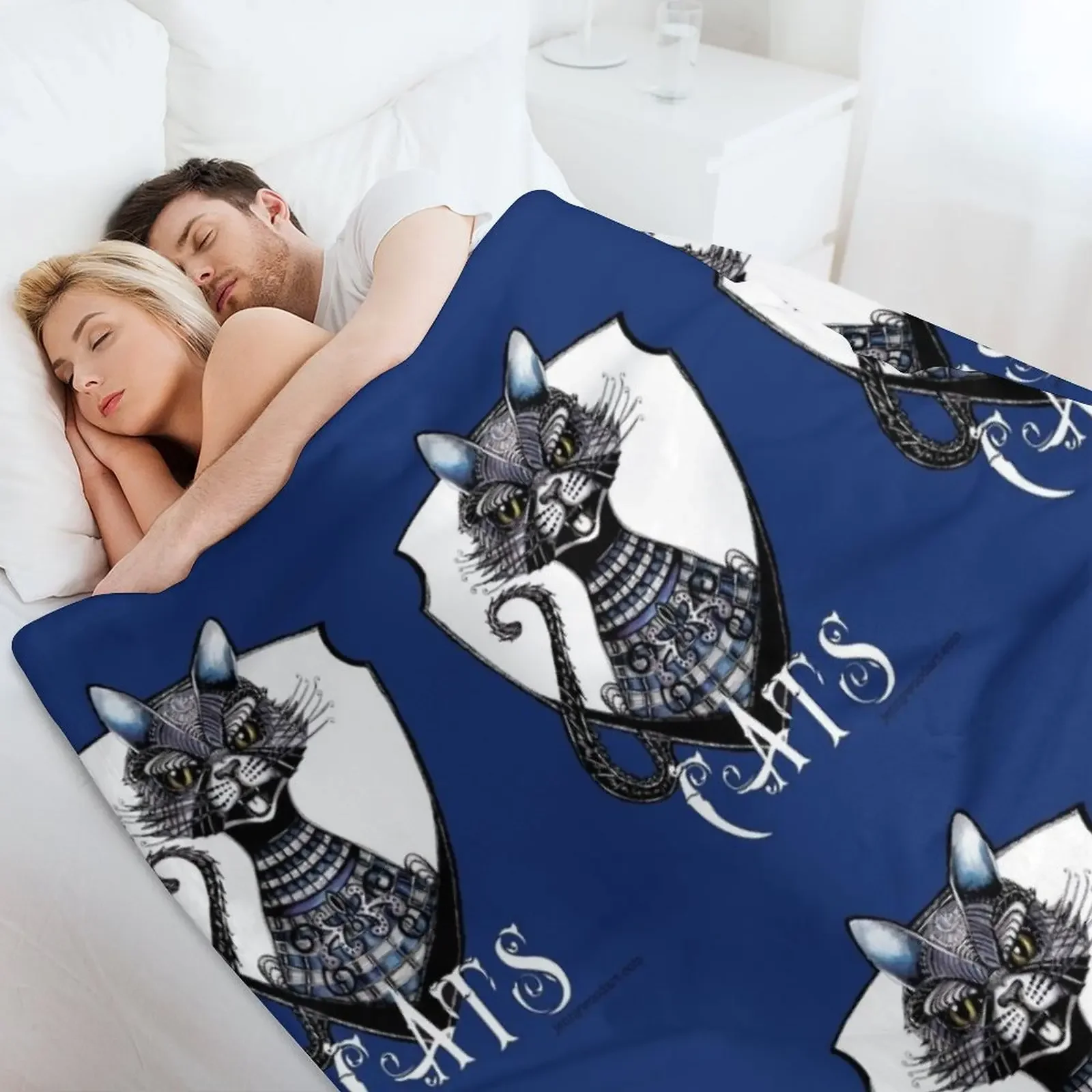 Одеяло с изображением кота Гененг тонкое одеяло для дивана тонкие одеяла