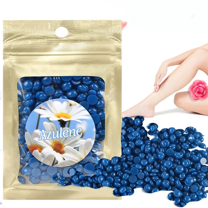 25g Hard Wax Beans Solid Hair Remover No Strip Depilatory Hot Film Wax Bead Hair Removal for Full Body Bikini Face Leg Eyebrow images - 6