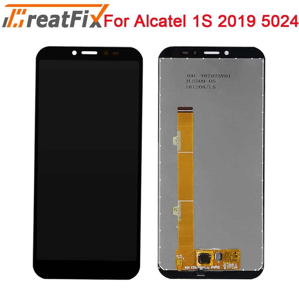 ЖК-дисплей и фотоэлемент для Alcatel 1S 2019 5024 OT5024, детали ЖК-дисплея 5024D 5024A 5024F