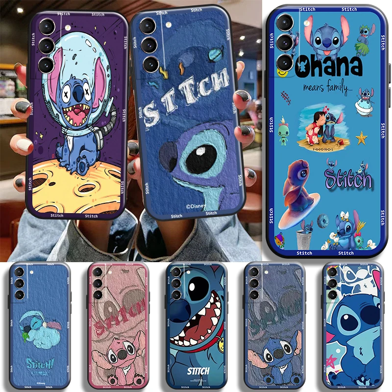 

Disney Cute Stitch Has A Glitch For Samsung Galaxy 22 20 21 FE Ultra Plus 5G S10 S10E Lite Plus 5G Phone Case Cases
