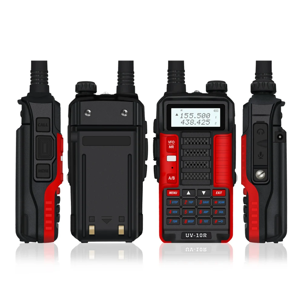 Рация Baofeng UV10R высокой мощности 10 Вт передатчик дальнего радиуса действия