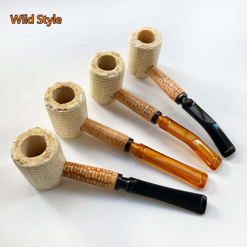 Кукурузный кукурузный кубический материал курительные трубки курительная