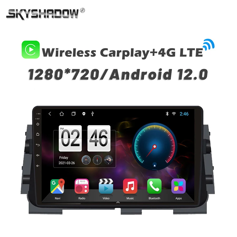 Автомобильный DVD-проигрыватель для NISSAN MICRA KICKS 720-360 камера 256 P сим-карта 8 ГБ + 13 0