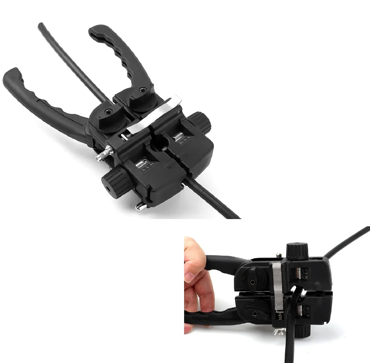 Transverse and Longitudinal Stripper of Optical Cable Cable Cutter/ FTTH Tools