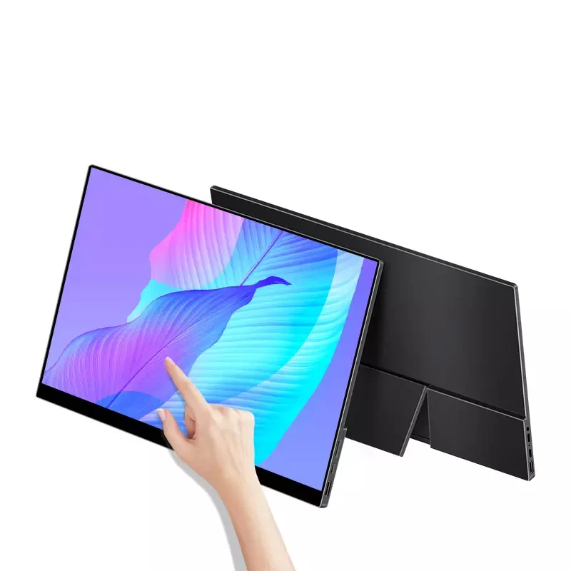 

Newest 13.3 inch portable monitor Touch screen 1080p FHD with Type-C fold stand for mobile PC laptop game office screen