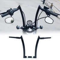 motorcycle 1 14 to 1 inch custom handlebars 12 14 16 for harley sportster xl1200xl883 1998 2021 dyna fat boy 1996 2006