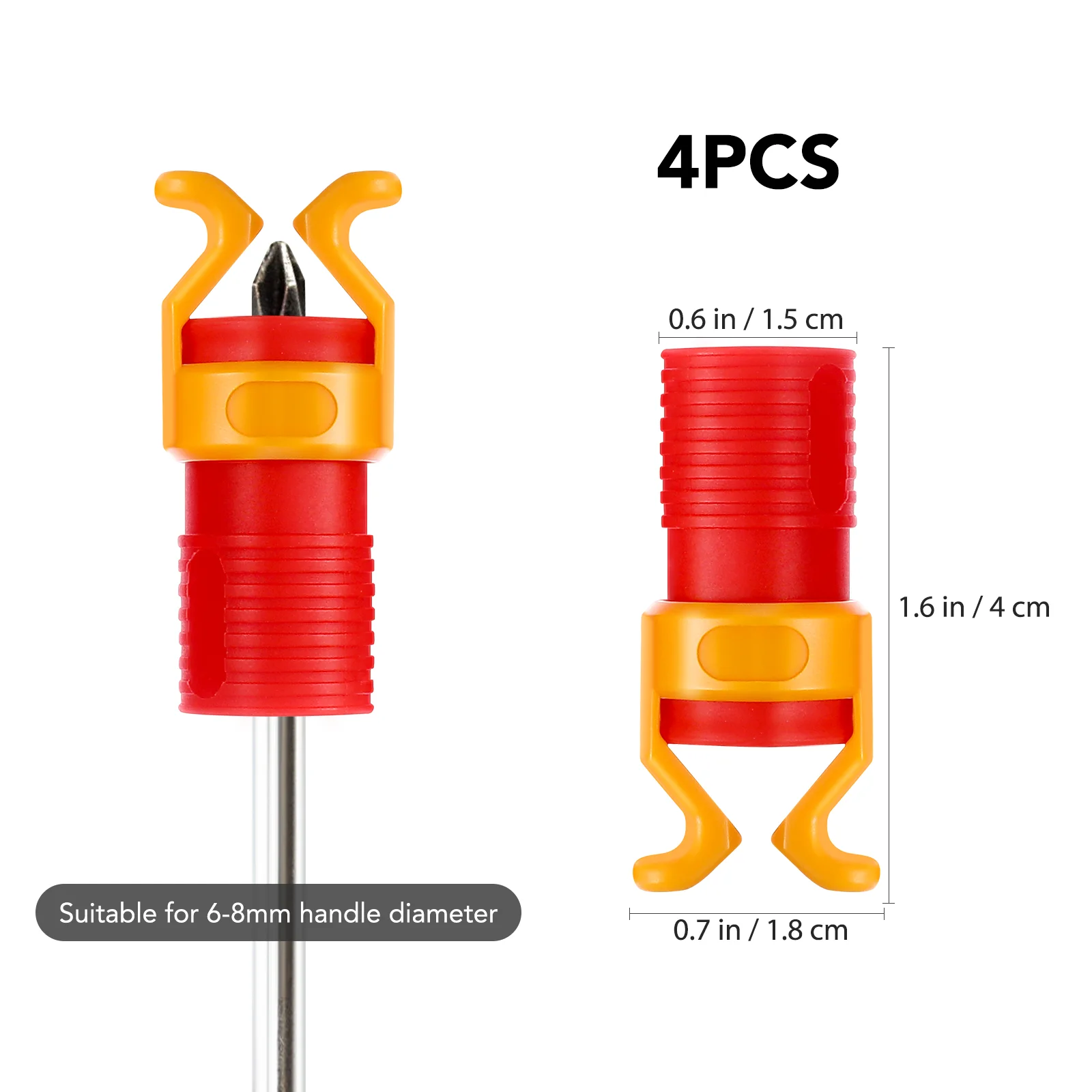 4 шт. винтовой зажим Kc держатель инструменты для отвертки деревообрабатывающий
