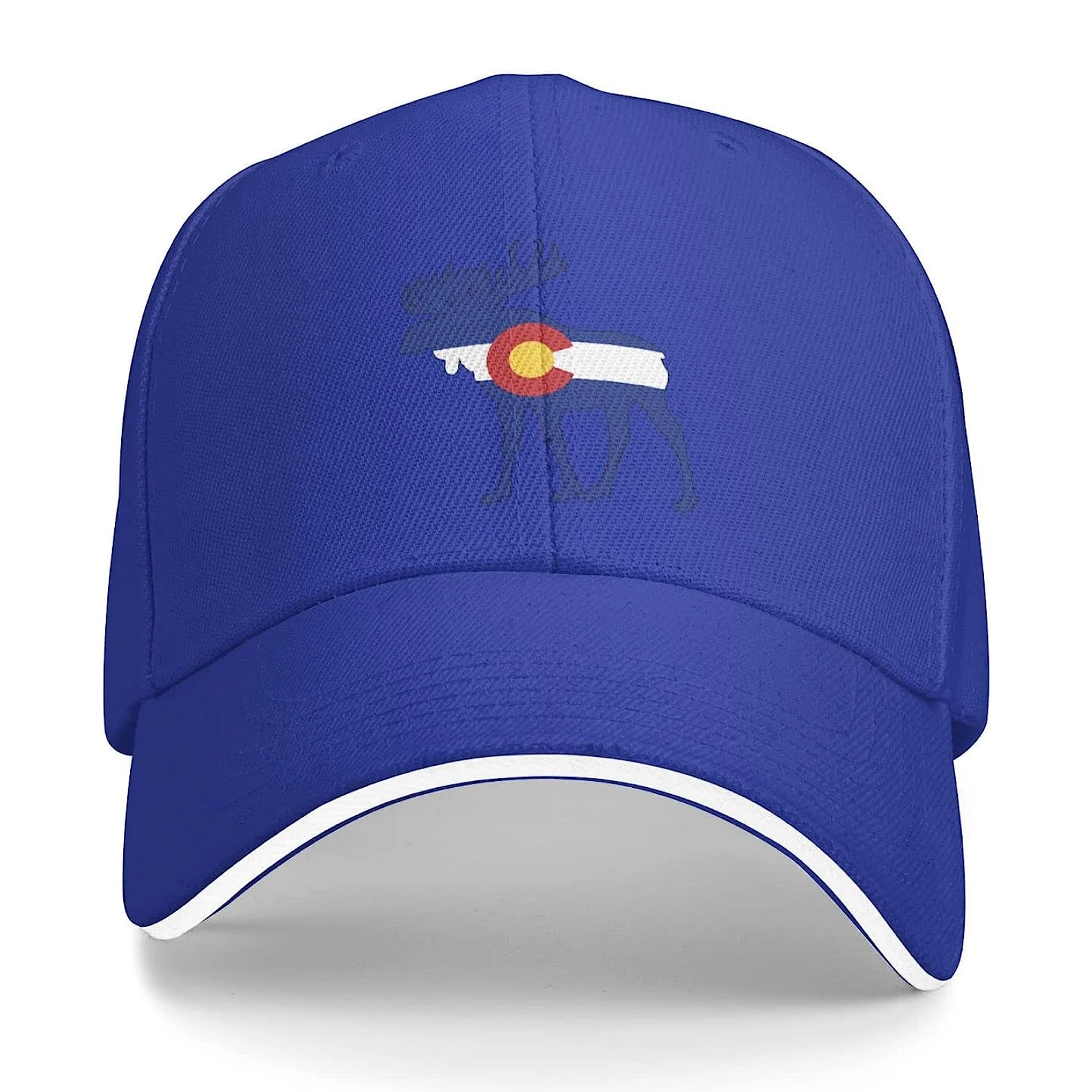 

TOOL Band Colorado Flag Moose Unisex Baseball Cap Fits Men Women Adjustable Dad Hat Sandwich Bill Cap