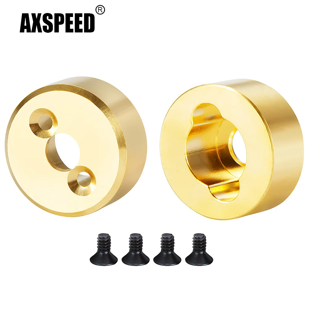 AXSPEED TRX4M латунные задние кулаки балансировочные грузики противовес для TRX-4M 1/18