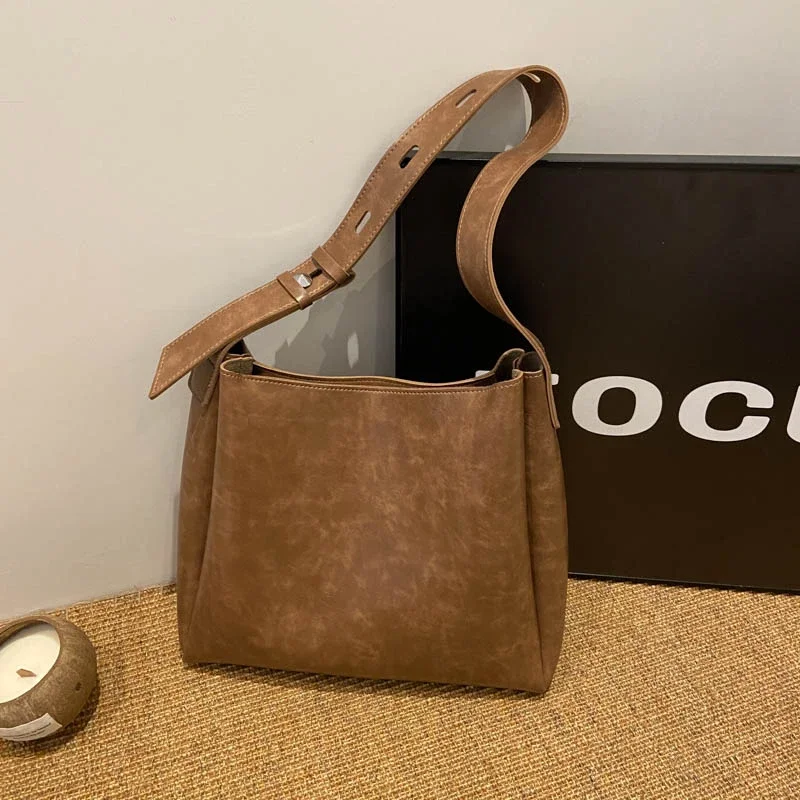 Повседневная сумка через плечо из искусственной кожи лидер продаж 2024