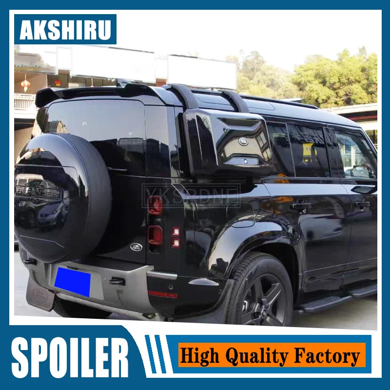 

Защитный спойлер для LAND ROVER 2019 2020 2021, высококачественный материал ABS, спортивные аксессуары для заднего крыла автомобиля, комплект кузова