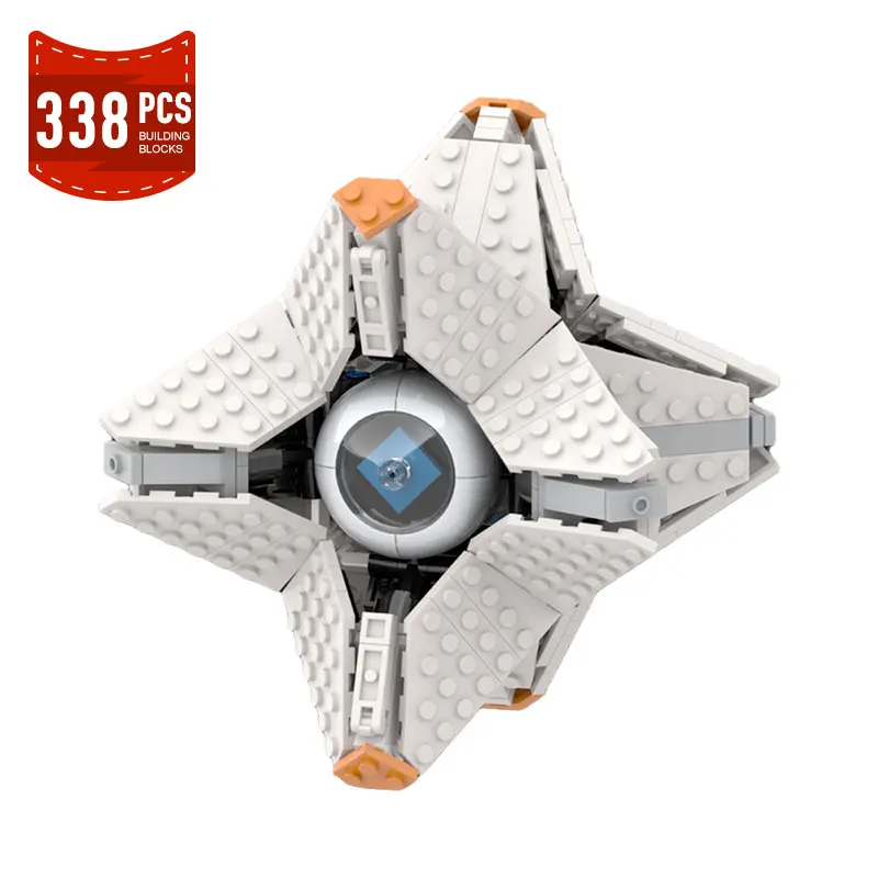 

Moc универсальная ракушка призрачный пистолет игра предназначено 2 серии строительные блоки экзотический пистолет модель оружия технически...