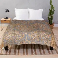 Antique Persian Rug Print Blanket Coral Fleece Plush Decoration Portable Throw Blankets for Bedding Sofa Travel Office