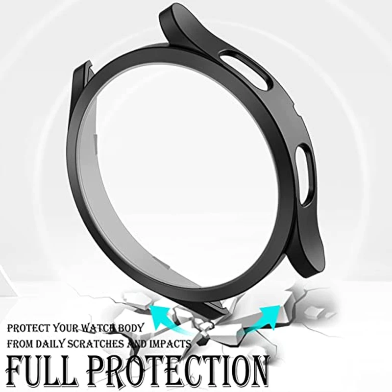 Armor Band for Samsung Galaxy Watch 5 4 44mm 40mm Case+Business Stainless Steel Bracelet Strap For Galaxy Watch 5 Pro 45mm