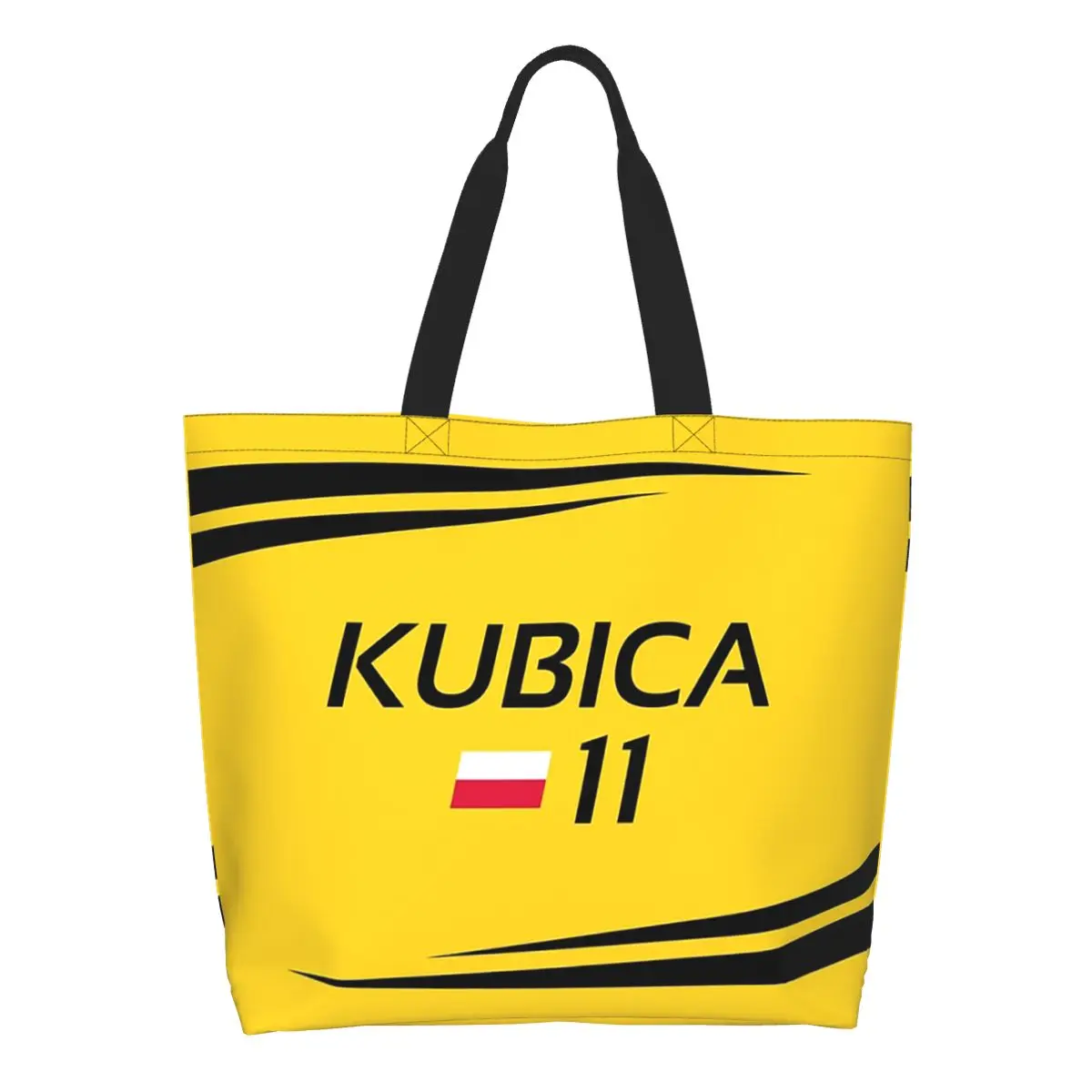 Фото Спортивная сумка Kubica Sports Headgear Racing Motorsport F1, холщовая сумка-тоут большой вместимости, сумка через плечо, сумка для покупок, женская сумка для продуктов №1