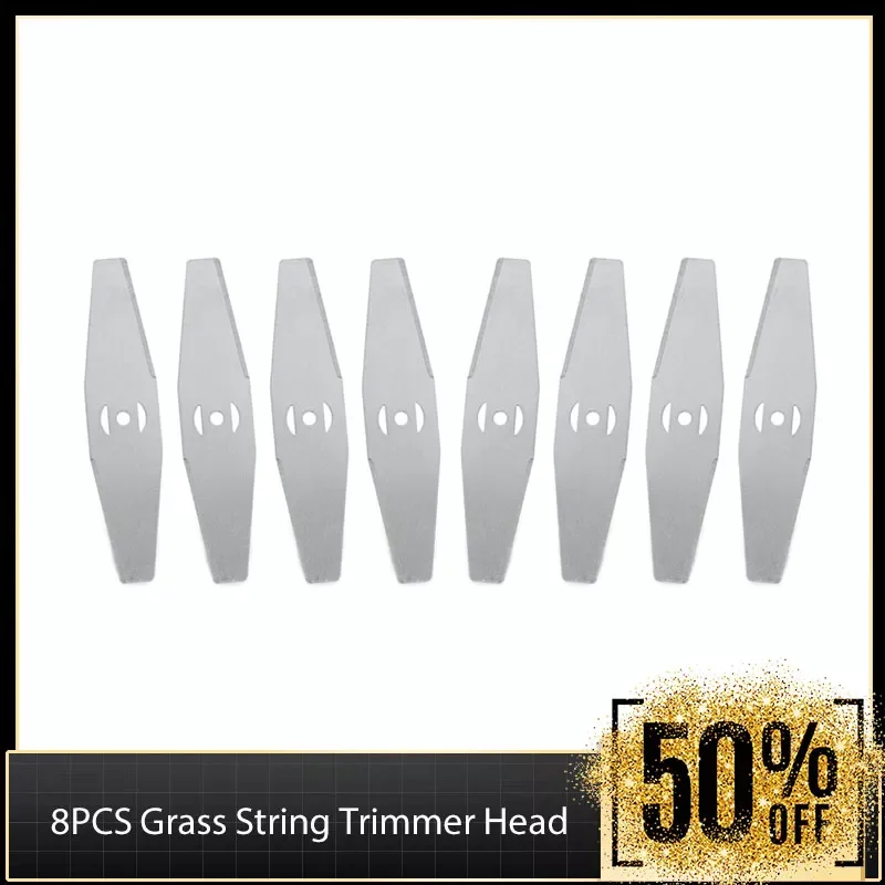 

NEW2023 8PCS 150mm Metal Grass String Trimmer Replacement Saw Blades Lawn Mower Fittings Parts Home Garden Power Tools Replacem
