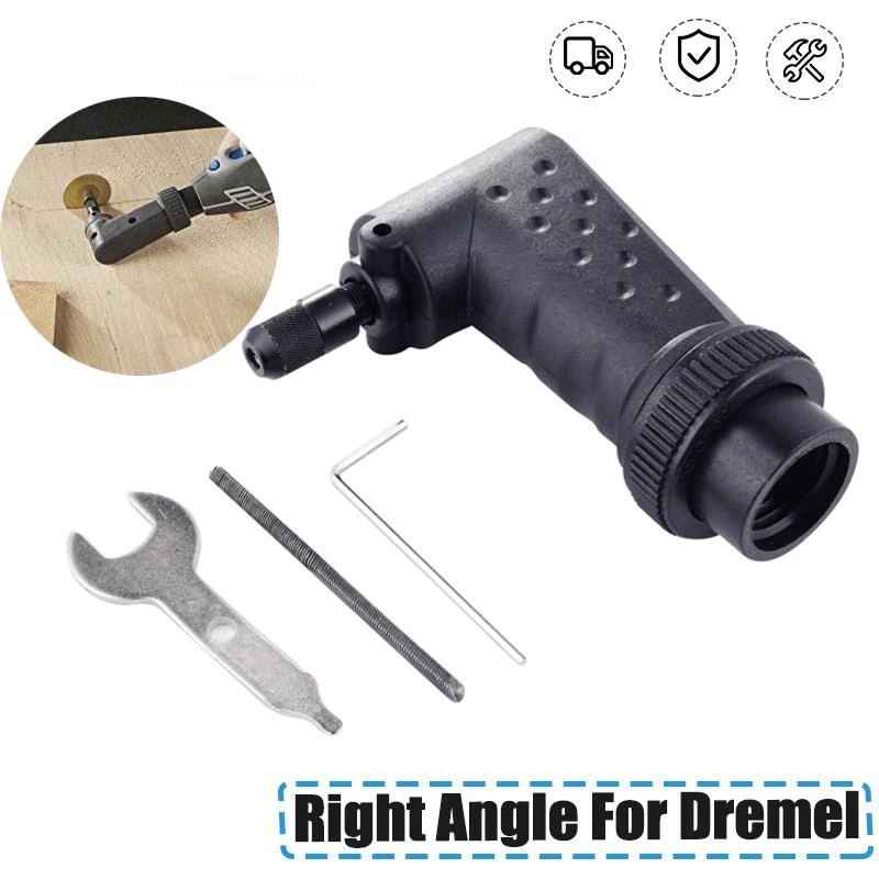 

M19*2 Thread 575 Right Angle Rotary Tool Attachment Accessories For Rotary Tool Grip