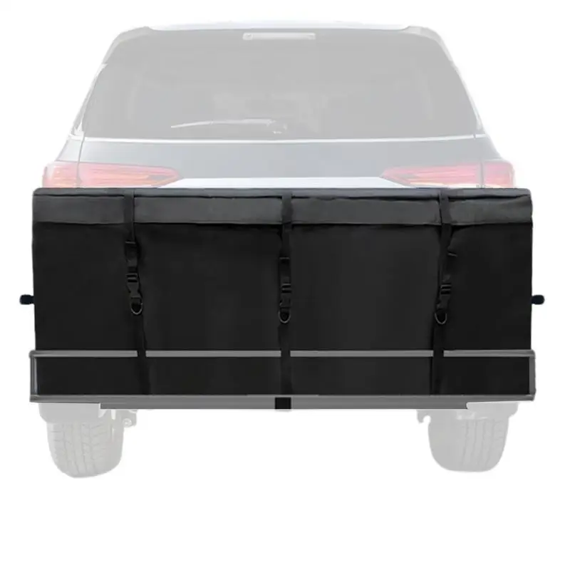 

Cargo Carrier Bag Car Roof Cargo Carrier Roof Sun Pack Extra Luggage Lock Design Auto Roof Bag Vehicle 7 Reinforced Straps Car
