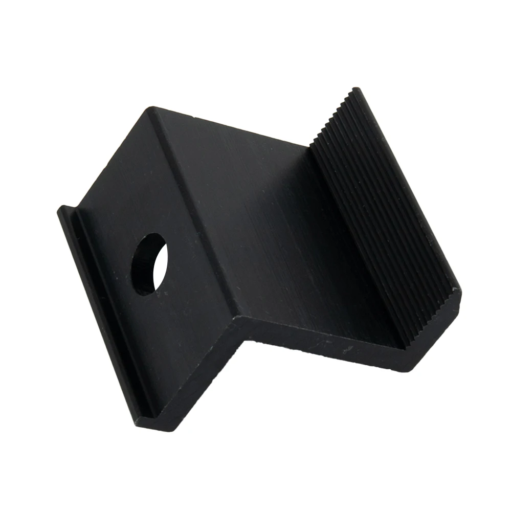 

Accessories End Clamp Mount 4/10Set All Daylight Conditions Aluminium Alloy For Solar Module 40mm Long Brand New