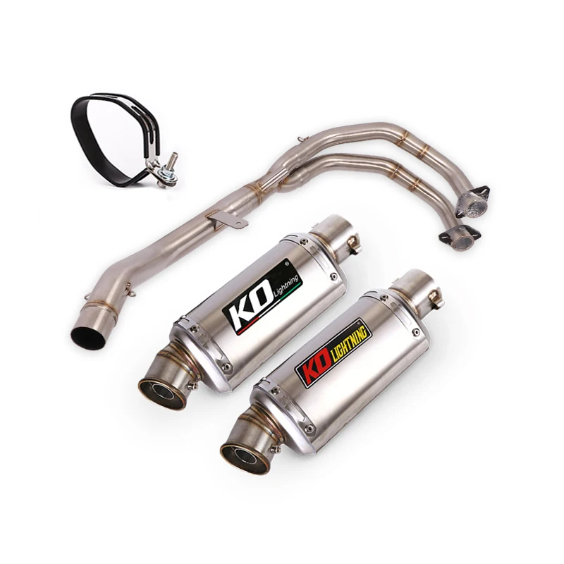 Выхлопная система для мотоцикла средний глушитель из нержавеющей стали 51 мм Honda