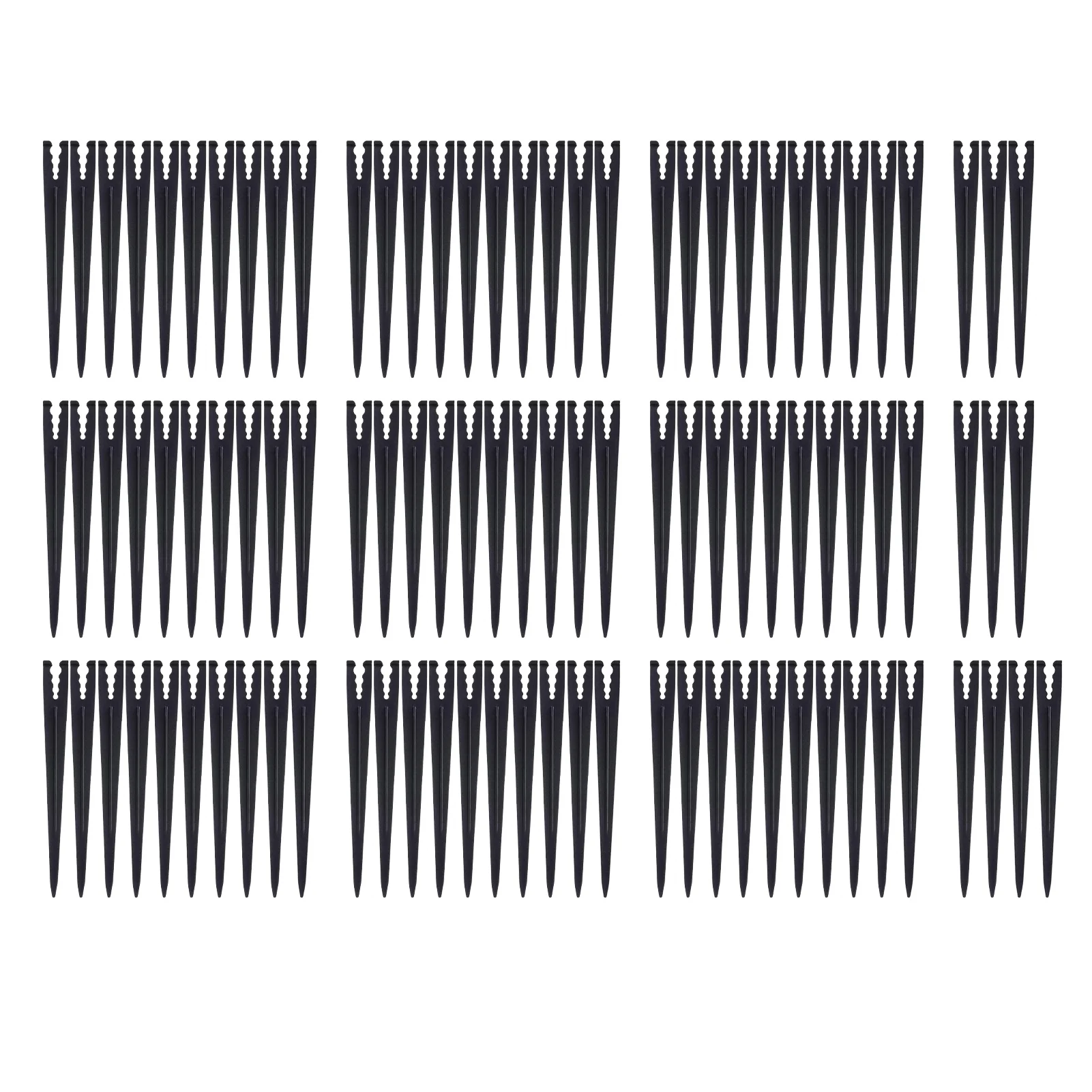 

100 шт. оросительные стойки 1/4 4/7 или 3/5 в шланг, держатель шланга для орошения овощей, капельные стойки для капельного орошения