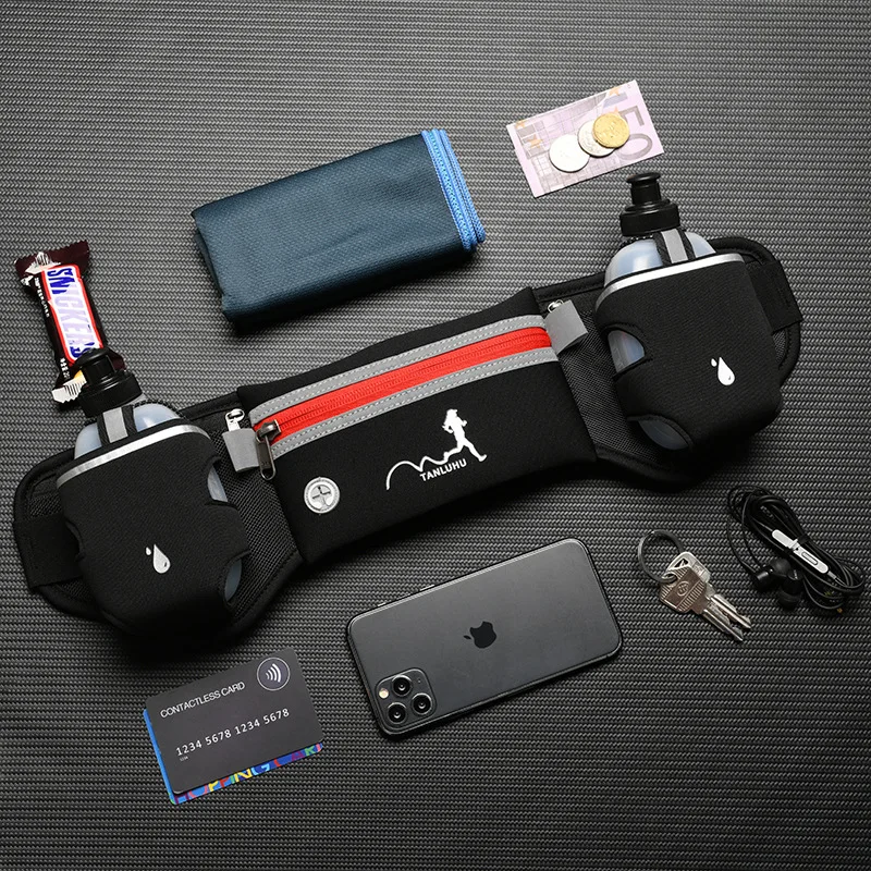 Running Bag For Phone Hip Hydration Waist Fanny Pack Sports Phone Man Belt Pouch Female Gym Trail  Bags For Women Nature Hike