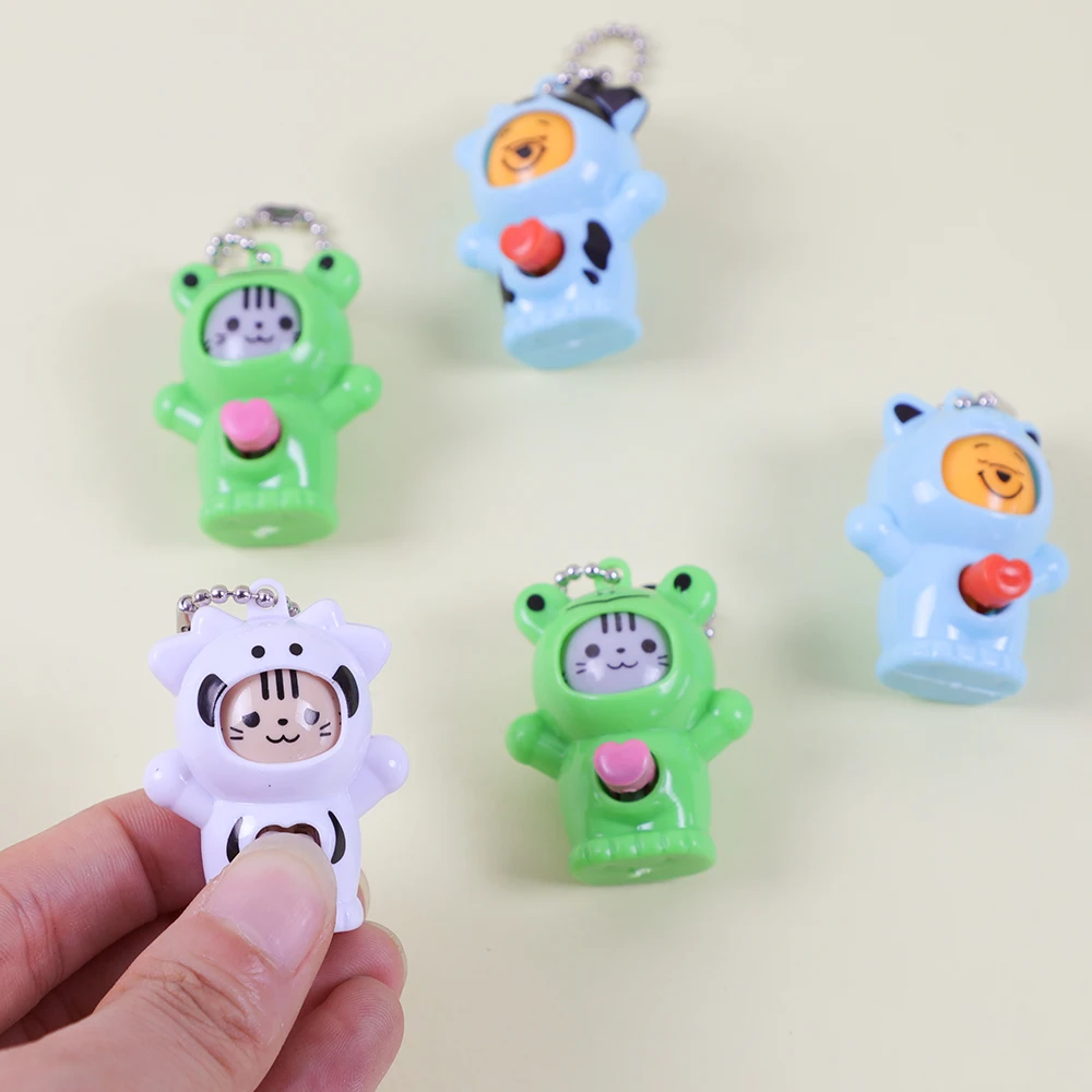 

10-Pack Mini Cartoon Face Changing Doll Fixtures Pendant Toys Kids Birthday Party Favors Piñata Filler Featured Prizes Fun Games