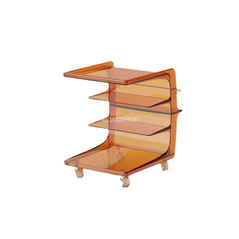 

Home acrylic corner a few small carts movable bedside cabinet shelf net celebrity ins cream style coffee table escritorios mesa