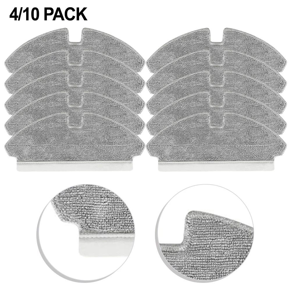 4/10 шт. комплект тряпок для швабры Mova M1/для Trouver M1 робот-пылесос запасные части