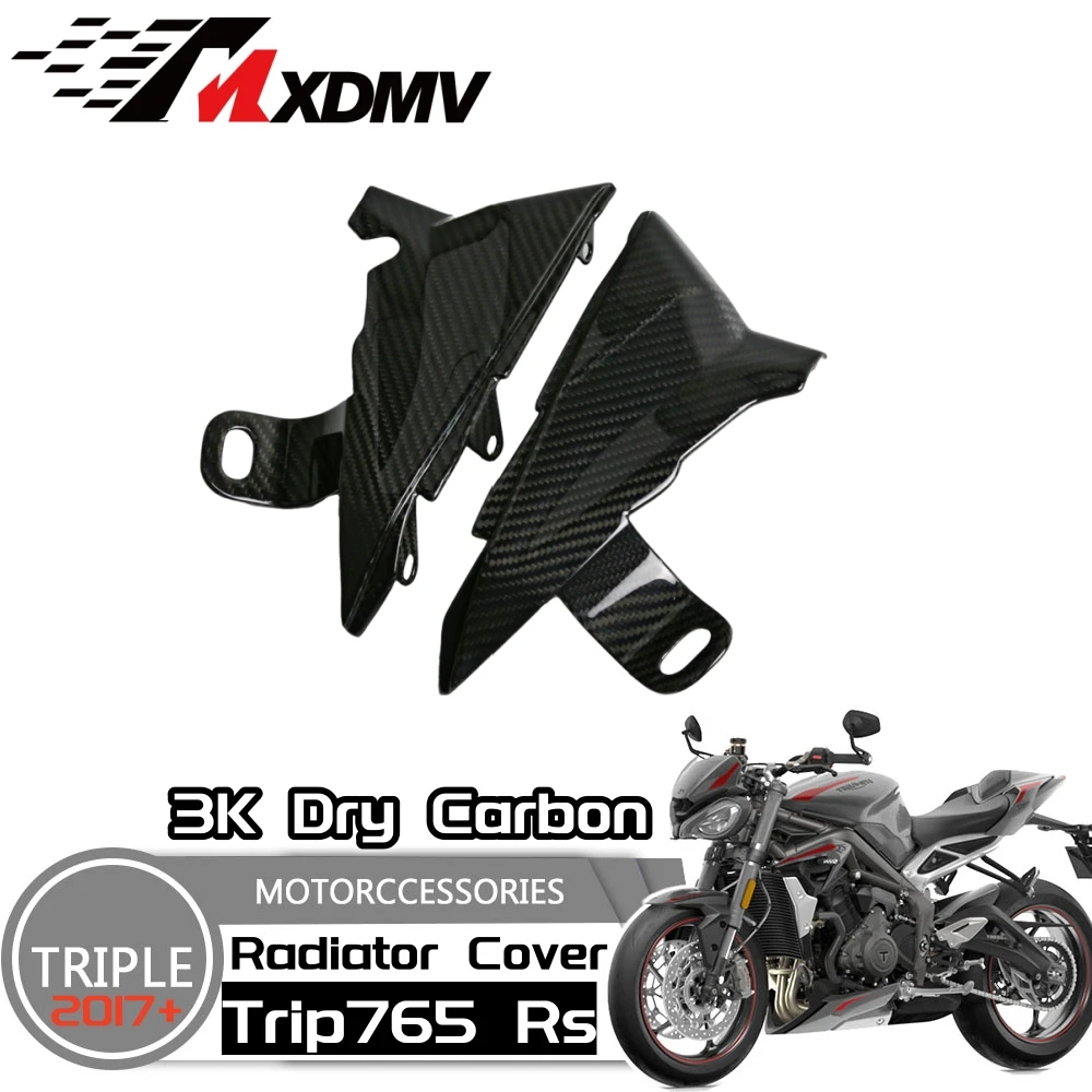 

100% Full Dry 3K Carbon Fiber Fairings Motorcycle Parts Tail Upper Fairing Cowl Kit For Triumph Street Triple 2017 2020 2022