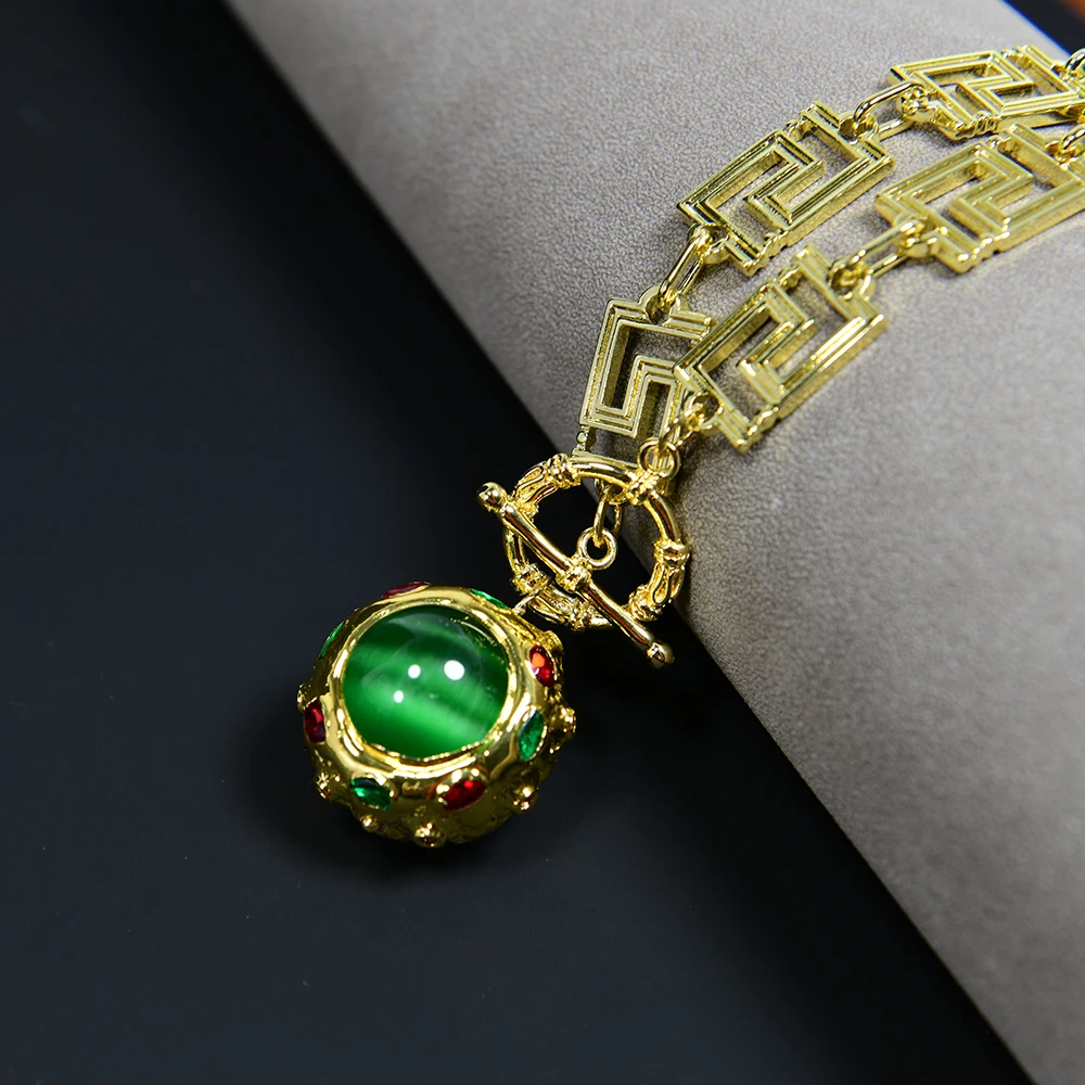 Ожерелье-цепочка под воротник 32 мм 23 дюйма