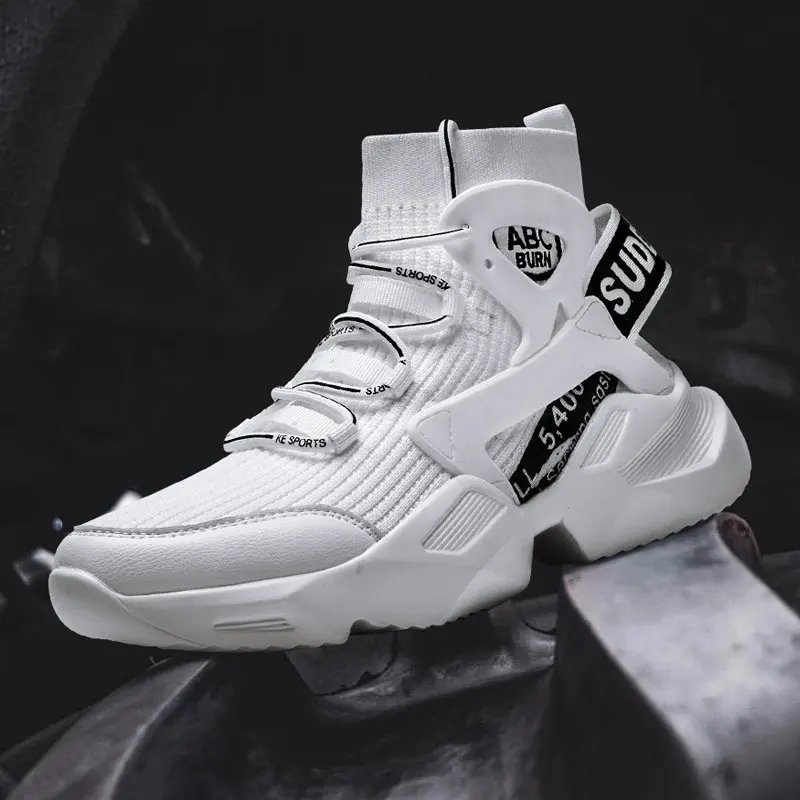 

Fashion Men Sneakers Mesh Casual Shoes Lac-up Mens Shoes Lightweight Vulcanize Shoes Walking Sneakers Zapatillas Hombre