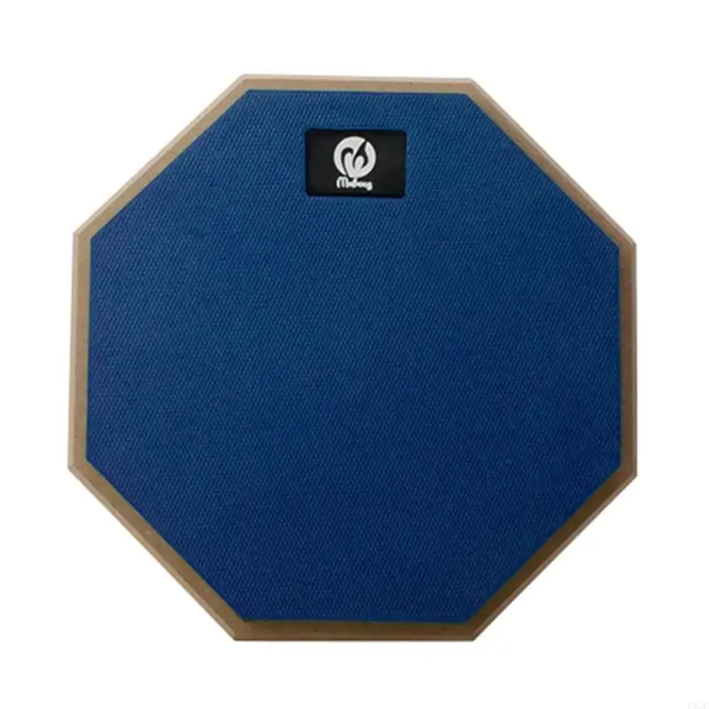 Фото U1JC Silent Drum Practic Pad 8 дюймов Двусторонняя барабанная площадка для ламб для тихих тренировок на манерах и на ваших №3