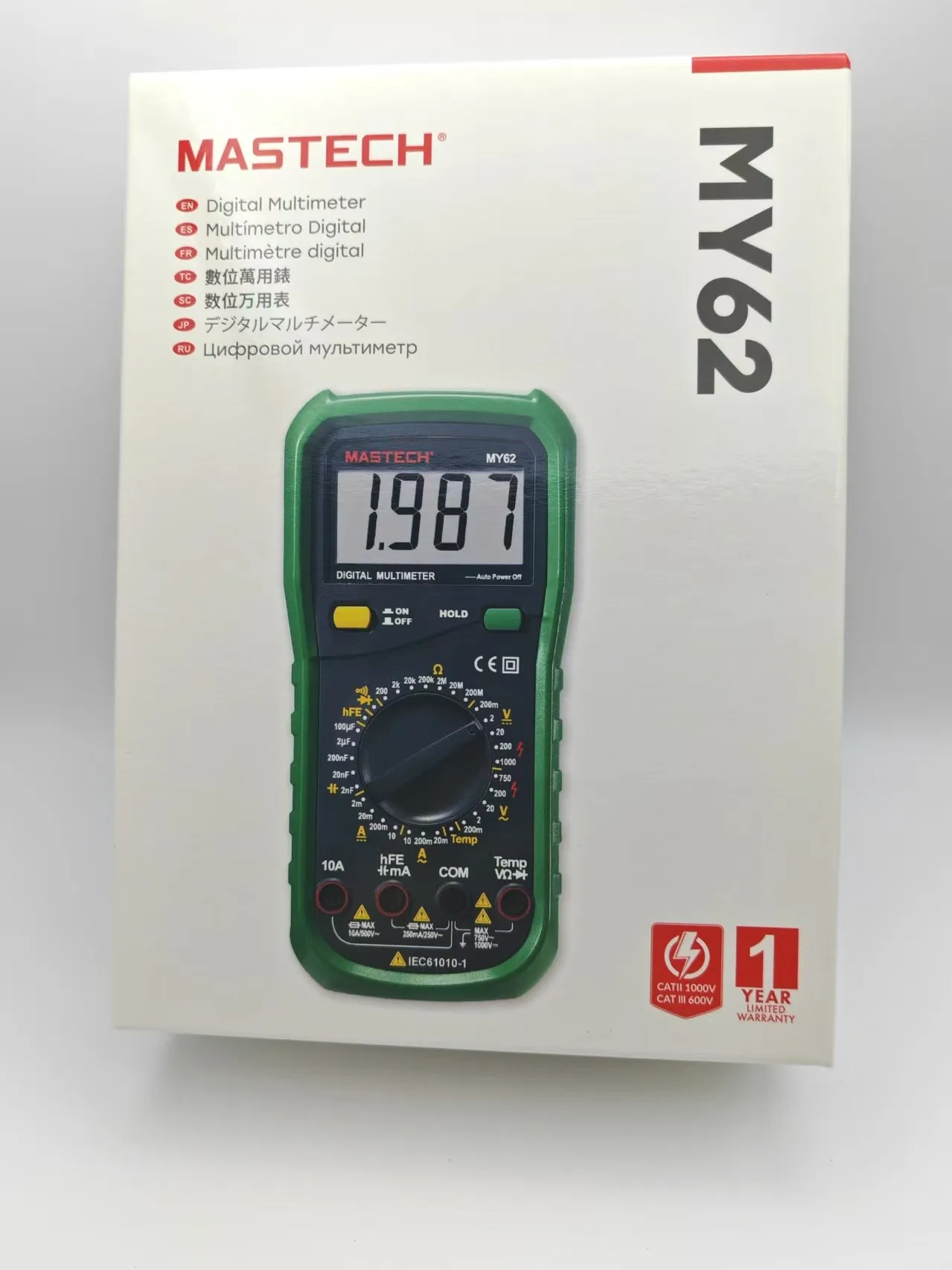 

Мультиметр MASTECH MY62