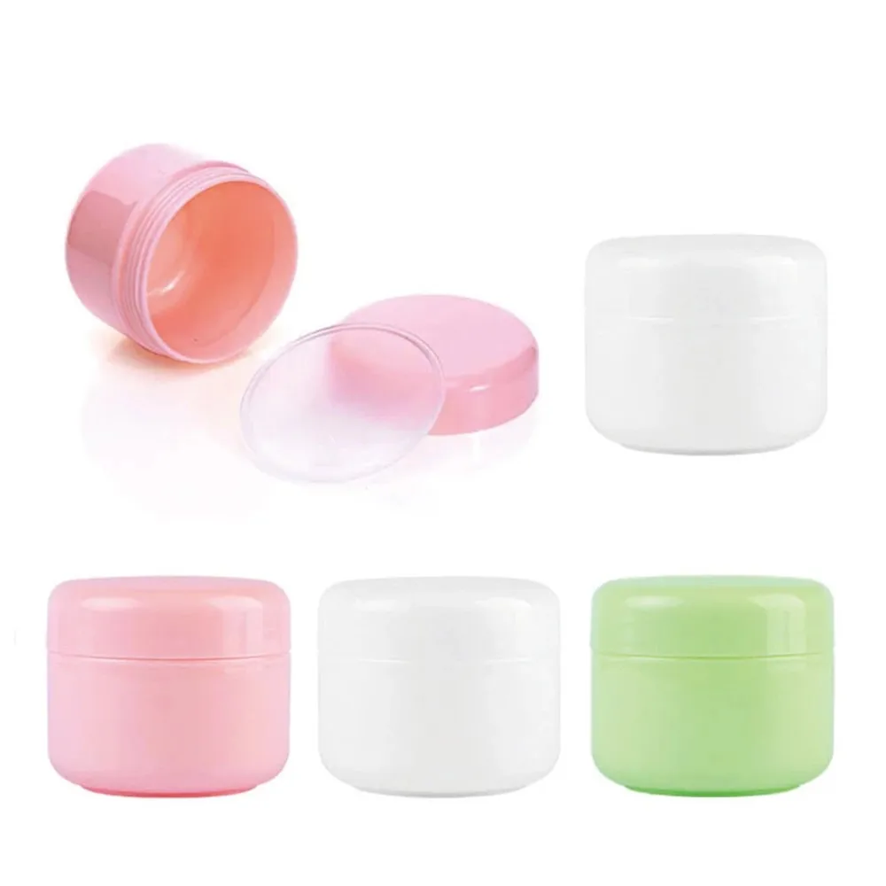 

24pcs 10G/10ML Empty Round Container Jar with Inner Liner and Lid for Scrubs, Oils, Salves, Creams, Lotions, Makeup Cosmetics