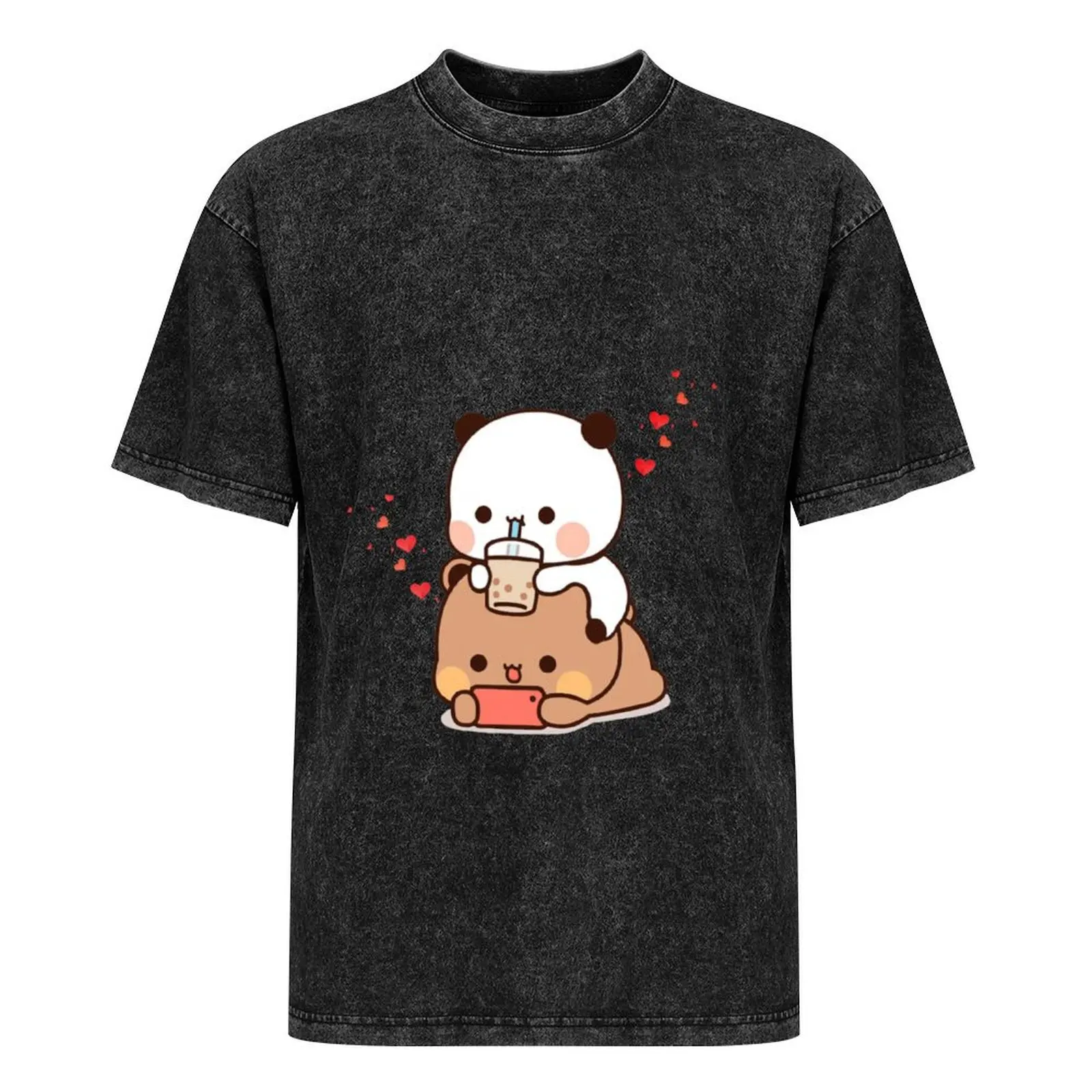 Футболка Bubu Dudu Chilling таможенный дизайн вашей собственной одежды в стиле каваи