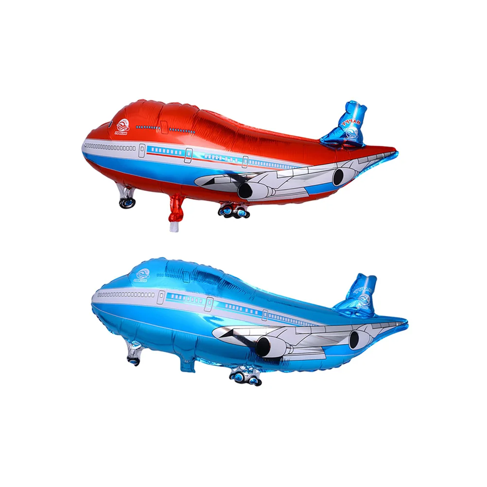 

Airplane Ballon Balloonfoildecor Party Balloons Mylar Cloudplane Kid Large Supply Fighter Ballons Themed Aluminum Inflate Car