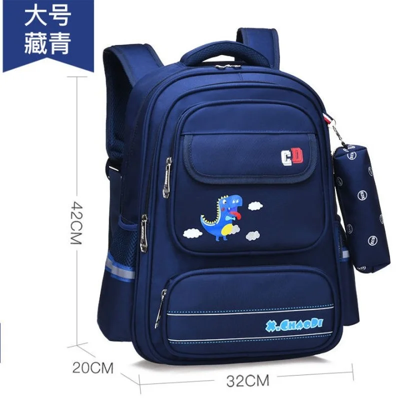 

Quality Orthopedic Children's backpack boys girls Primary Schoolbag Kindergarten Infantil Kids backpack Waterproof Mochila