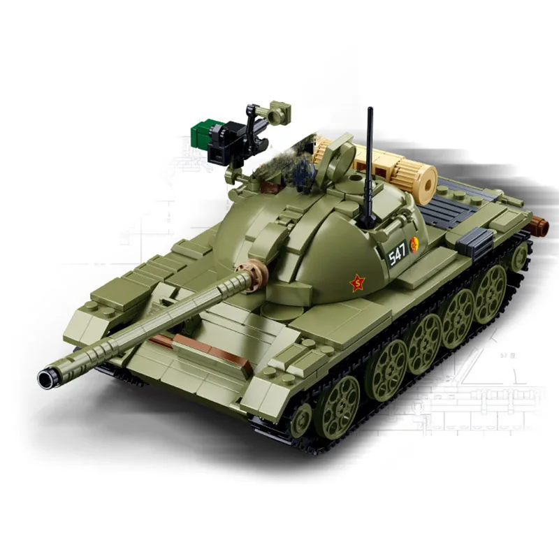 Модель M38-B1135 в сборе строительный блок для военного гусеничного бронированного