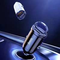 hoco mini pd 30w usb car charger fast charging qc3 0 supercharge fcp for iphone 13 pro max pd type c charger pd 4 8a car charger
